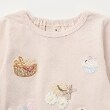 プティマイン(petit main)のpuputeteアップリケTシャツ5