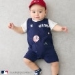 プティマイン(petit main)の【MLB】ワッペンカバーオール3