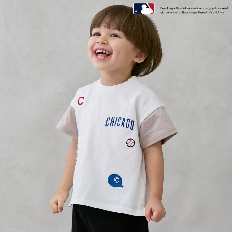 プティマイン(petit main)の【MLB】ワッペンTシャツ Ｔシャツ