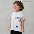 プティマイン(petit main)の【MLB】ワッペンTシャツ アイボリー(104)