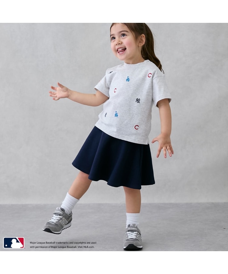 プティマイン(petit main)の【MLB】3チーム刺しゅうTシャツ4