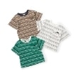 プティマイン(petit main)の【防汚加工】マルチボーダー半袖Tシャツ15