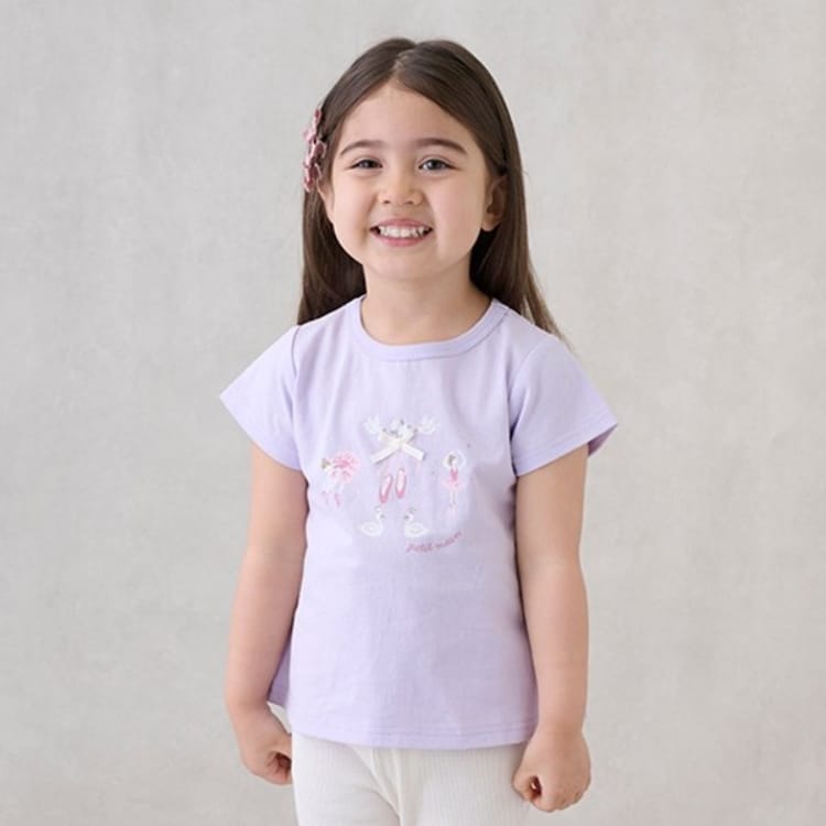 プティマイン(petit main)の【プティプラ】GIRLS半袖T Ｔシャツ