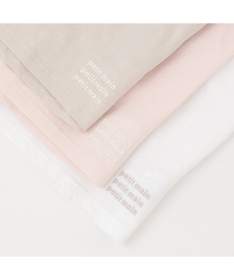 プティマイン(petit main)の【防汚加工】背中ハート半袖Tシャツ12
