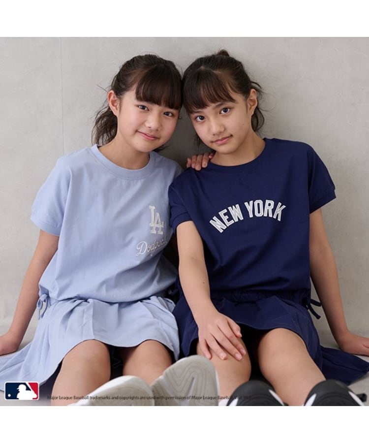 プティマイン(petit main)の【MLB/リンク】カットソーセットアップ4