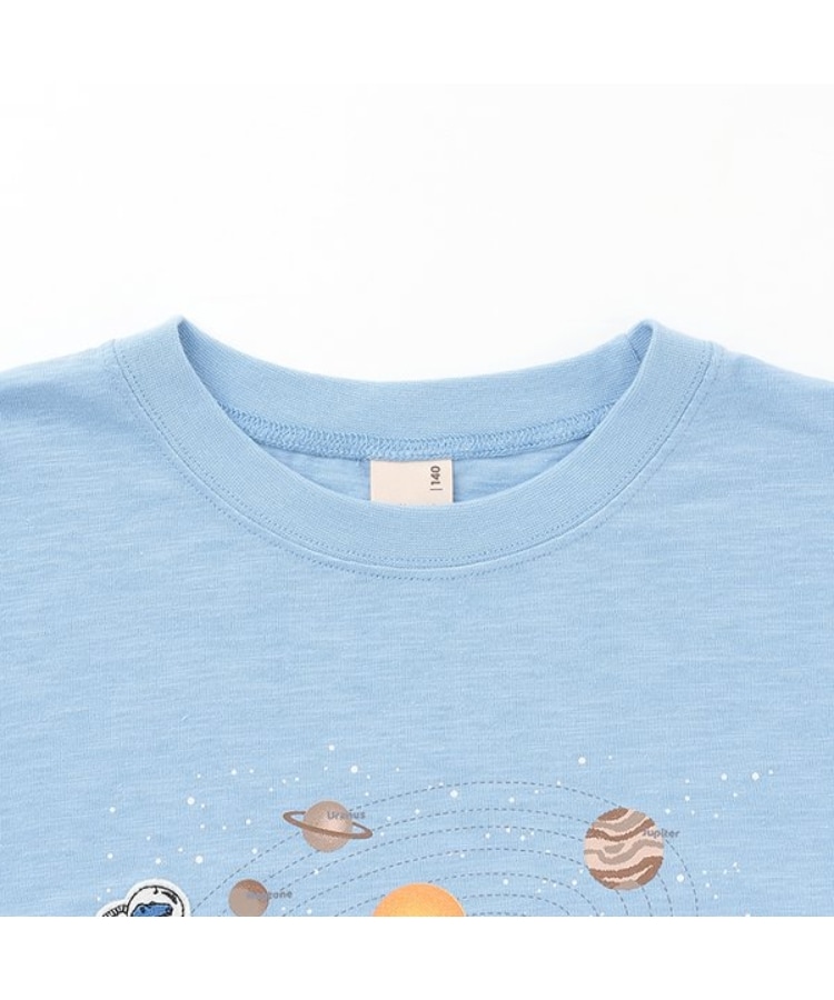 プティマイン(petit main)の【WEB限定】【防汚加工】宇宙グラフィックTシャツ2