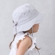 プティマイン(petit main)の【遮熱】日除けつきスカラップハット2