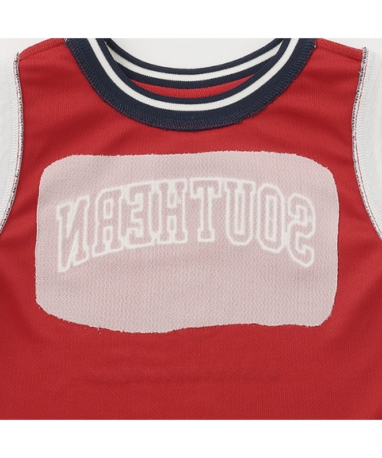 プティマイン(petit main)の【接触冷感】ユニフォームドッキング半袖Tシャツ8
