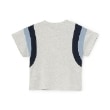 プティマイン(petit main)の【接触冷感】袖ライン配色半袖Tシャツ3