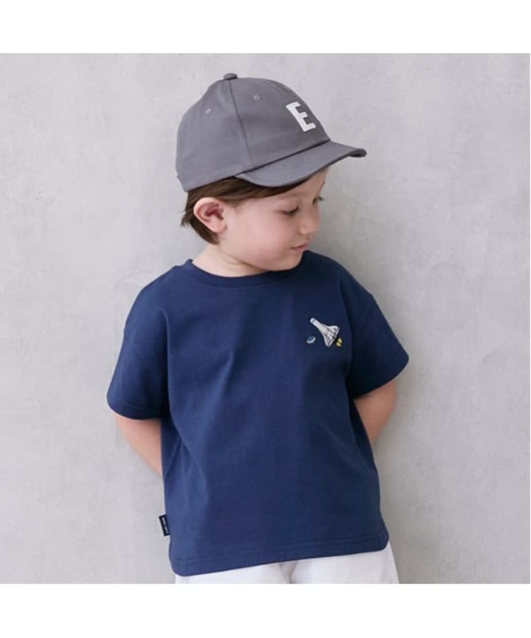 プティマイン(petit main)の【GOODPRICE冷感】刺しゅう半袖Tシャツ3