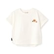 プティマイン(petit main)の【GOODPRICE冷感】刺しゅう半袖Tシャツ オフホワイト(003)