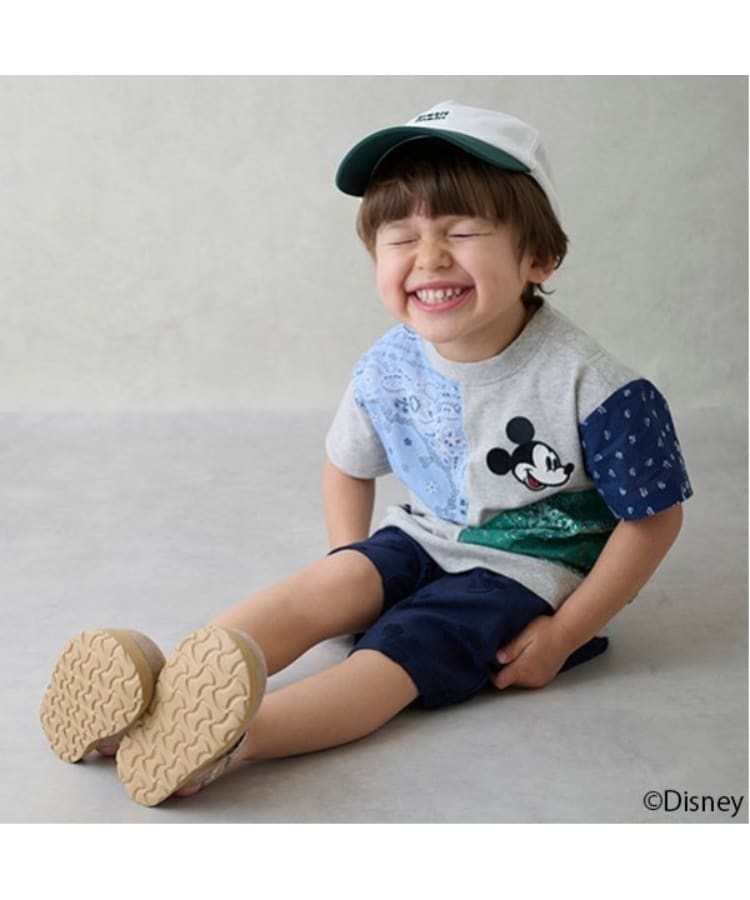 プティマイン(petit main)の【Disney】パイルジャガードハーフパンツ4