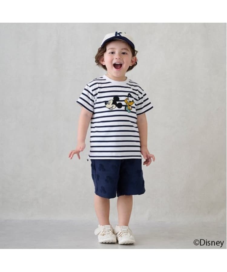 プティマイン(petit main)の【Disney】パイルジャガードハーフパンツ5