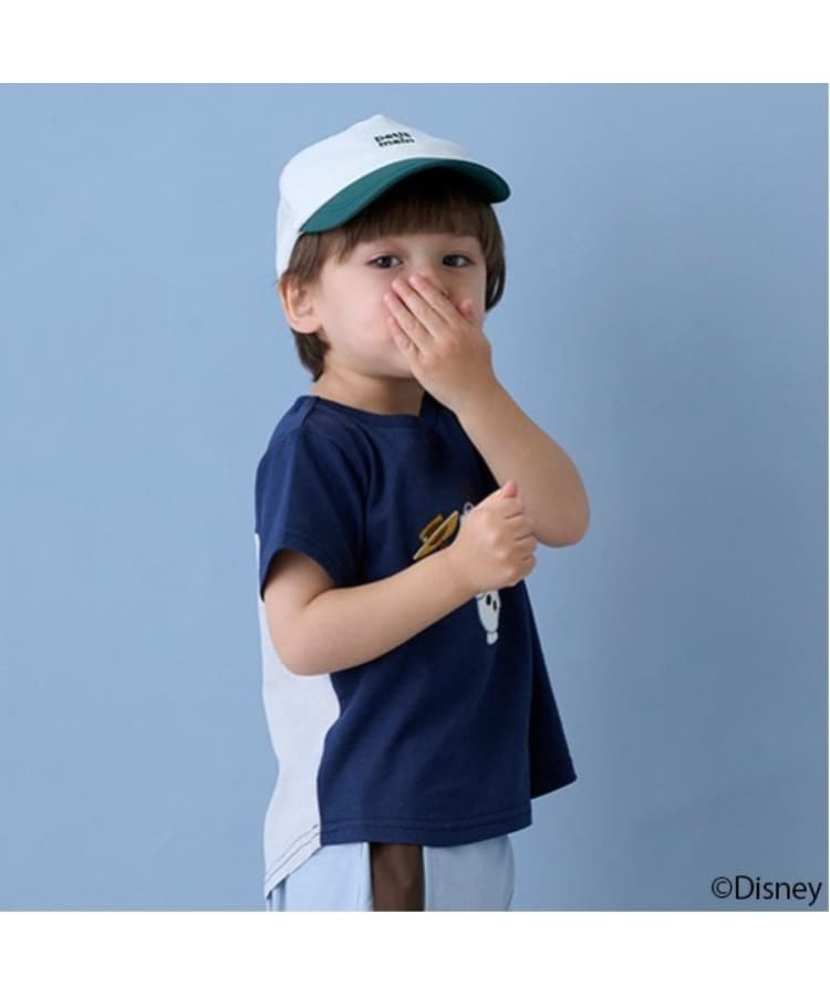 プティマイン(petit main)の【Disney】オラフアップリケTシャツ5