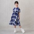 プティマイン(petit main)の【リンク】マドラスチェックOPロンパース4