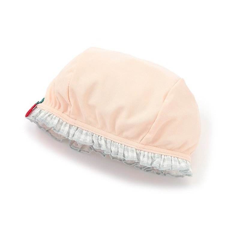 プティマイン(petit main)の【SWIM】いちごフリルスイムキャップ その他