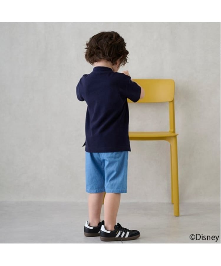 プティマイン(petit main)の【Disney】刺しゅうハーフパンツ3