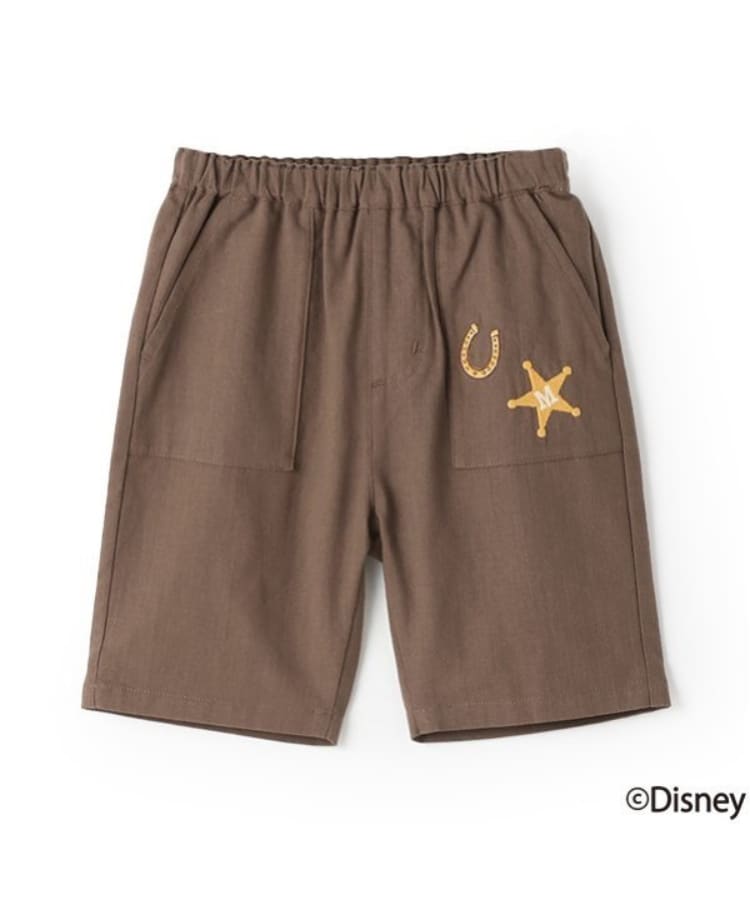 プティマイン(petit main)の【Disney】刺しゅうハーフパンツ5
