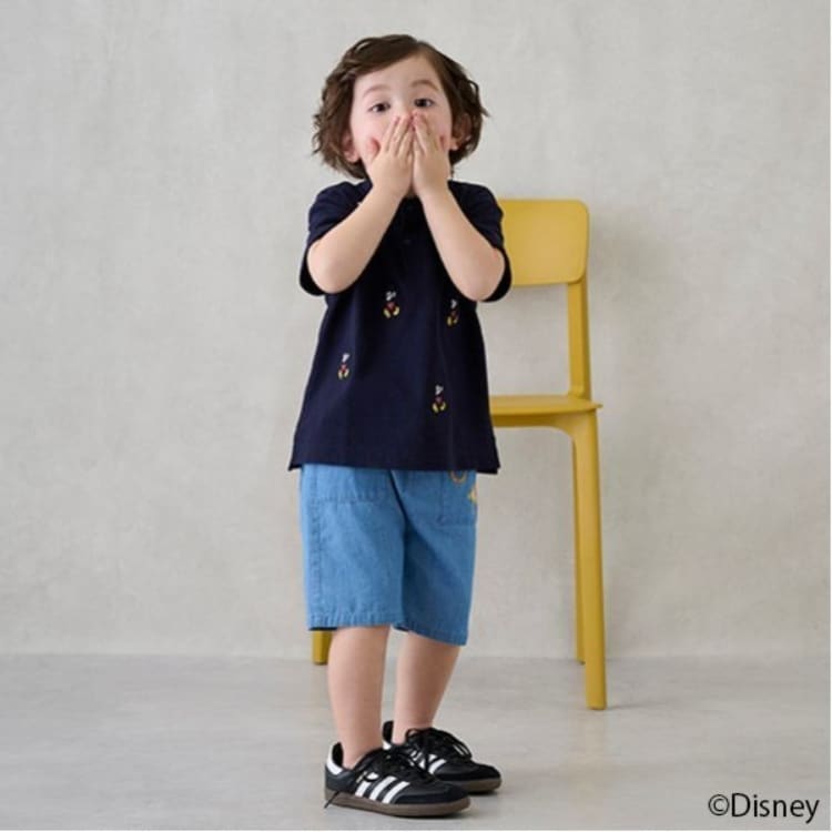プティマイン(petit main)の【Disney】刺しゅうハーフパンツ その他