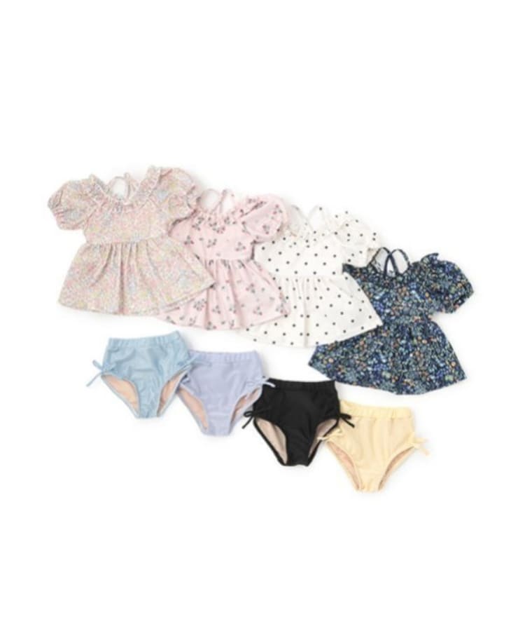 プティマイン(petit main)の【一部WEB限定カラー】【SWIM】パフスリーブタンキニ21