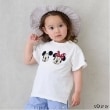プティマイン(petit main)の【Disney】モチーフキャラ半袖Tシャツ オフホワイト(003)