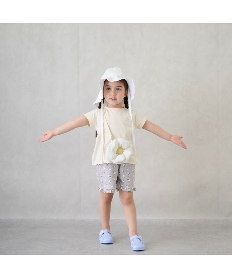 プティマイン(petit main)の【WEB限定】カイテキTシャツ オフホワイト(003)
