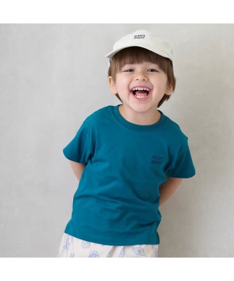 プティマイン(petit main)の【WEB限定】カイテキTシャツ グリーン(022)