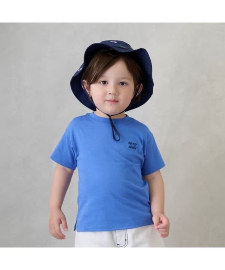 プティマイン(petit main)の【WEB限定】カイテキTシャツ ブルー(091)