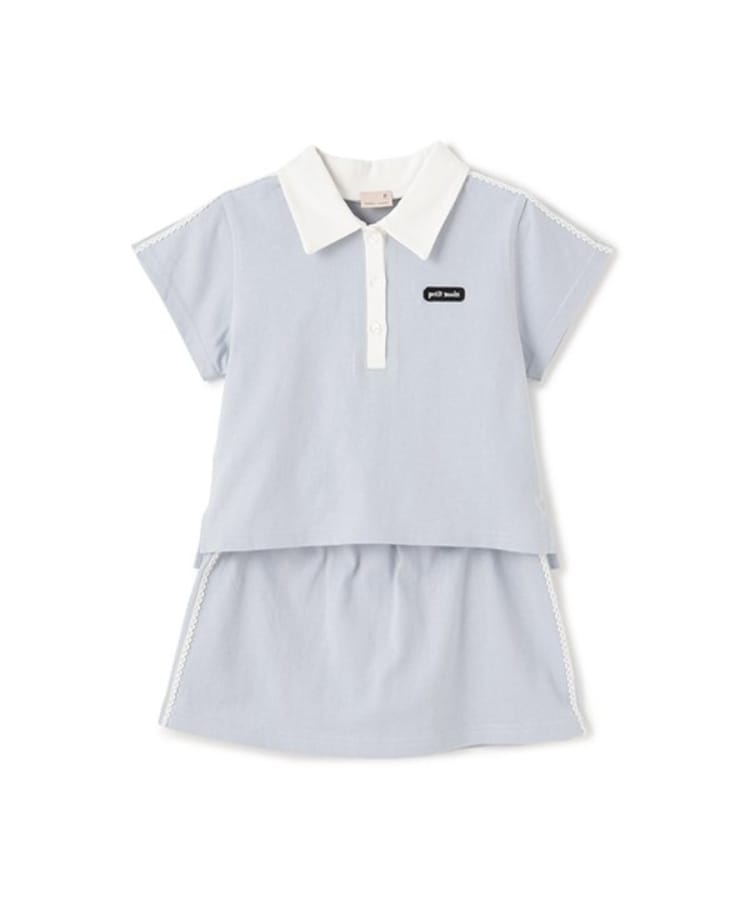 プティマイン(petit main)の【リンク/接触冷感】ポロセットアップ19