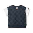 プティマイン(petit main)のスクエア刺しゅうドッキング半袖Tシャツ5