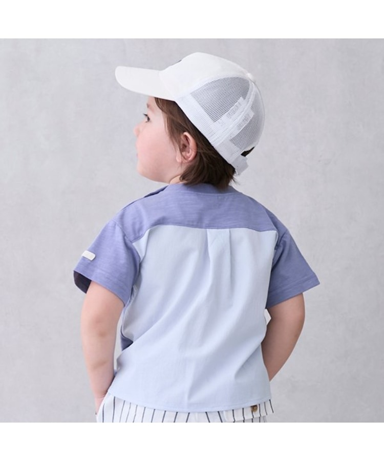 プティマイン(petit main)の【接触冷感】海刺しゅう半袖Tシャツ(キッズサイズ)3