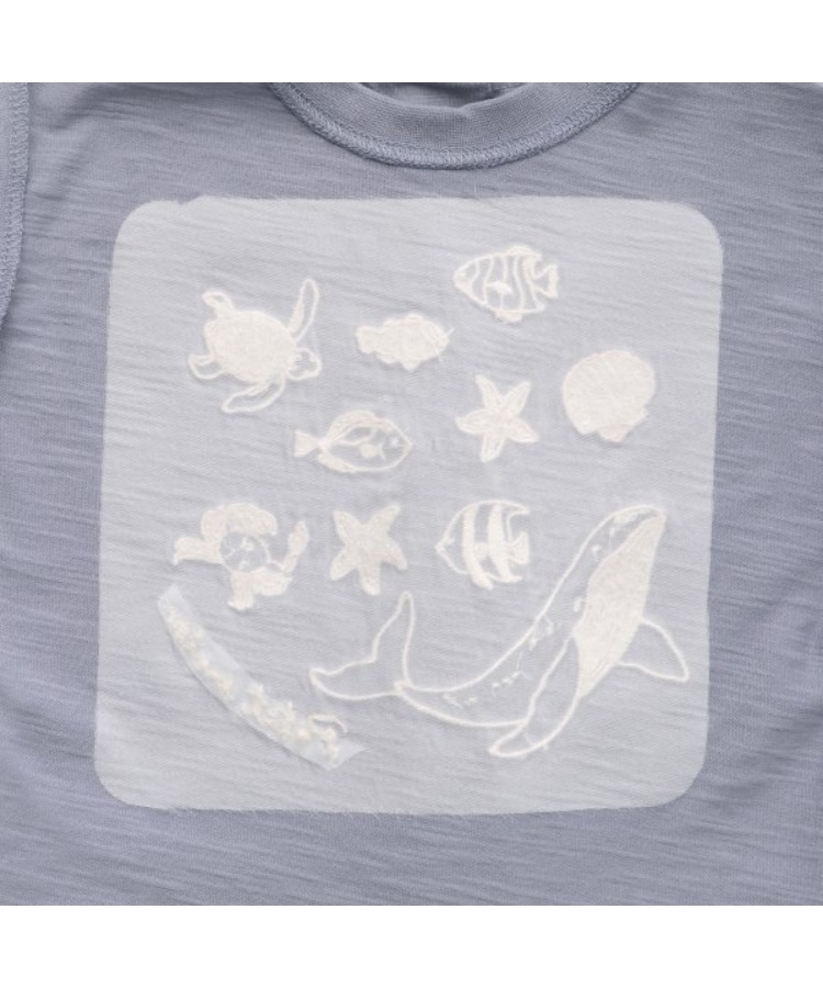 プティマイン(petit main)の【接触冷感】海刺しゅう半袖Tシャツ(キッズサイズ)9