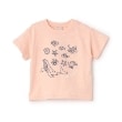 プティマイン(petit main)の【接触冷感】海刺しゅう半袖Tシャツ(キッズサイズ) ピンク(074)