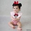 プティマイン(petit main)の【Disney】ヘアバンドつきロンパース2