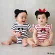 プティマイン(petit main)の【Disney】ヘアバンドつきロンパース7