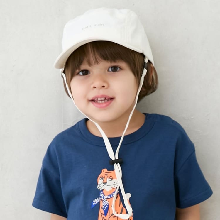 プティマイン(petit main)の撥水日除けジェットキャップ キャップ