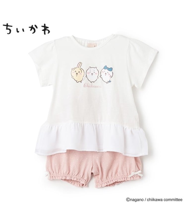 ちいかわ ハチワレ ウサギ ちいかわ パジャマ 上下セット 長袖