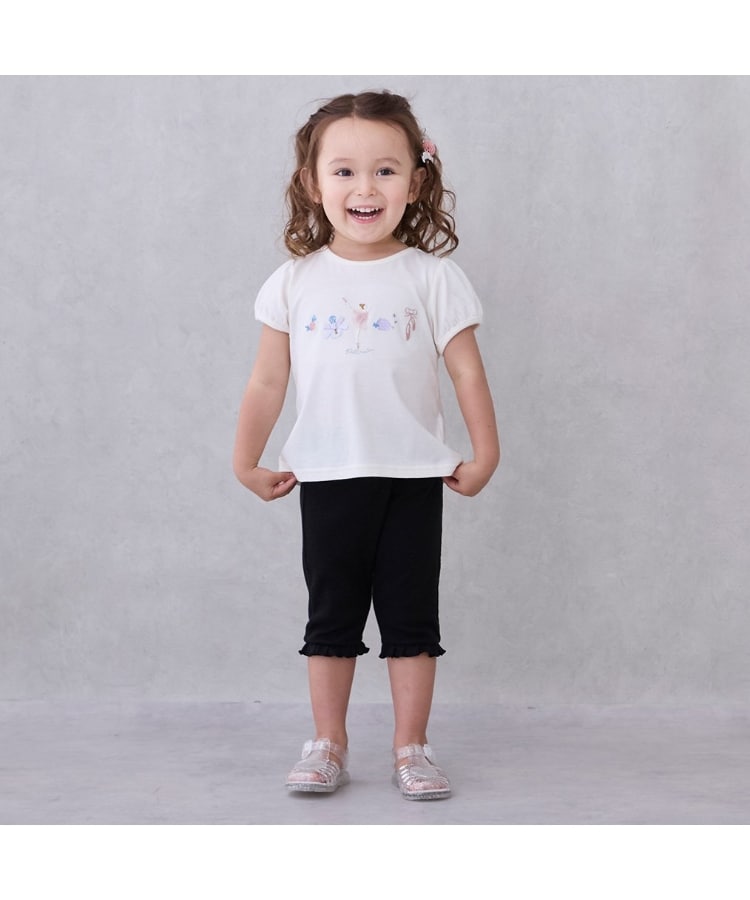 プティマイン(petit main)の【接触冷感】バレエモチーフTシャツ7