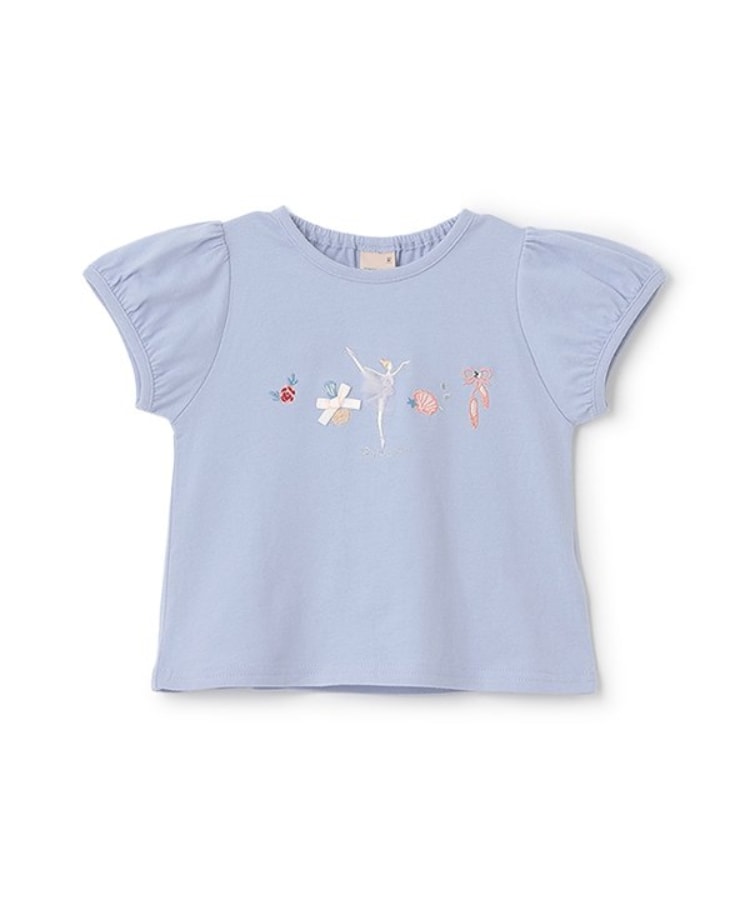 プティマイン(petit main)の【接触冷感】バレエモチーフTシャツ10