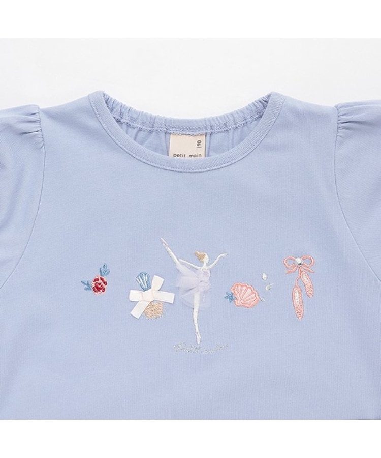 プティマイン(petit main)の【接触冷感】バレエモチーフTシャツ12