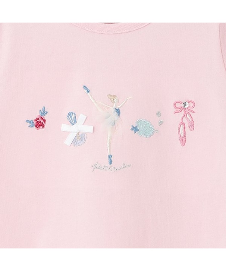 プティマイン(petit main)の【接触冷感】バレエモチーフTシャツ14