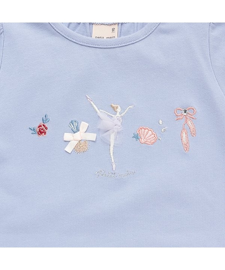プティマイン(petit main)の【接触冷感】バレエモチーフTシャツ15
