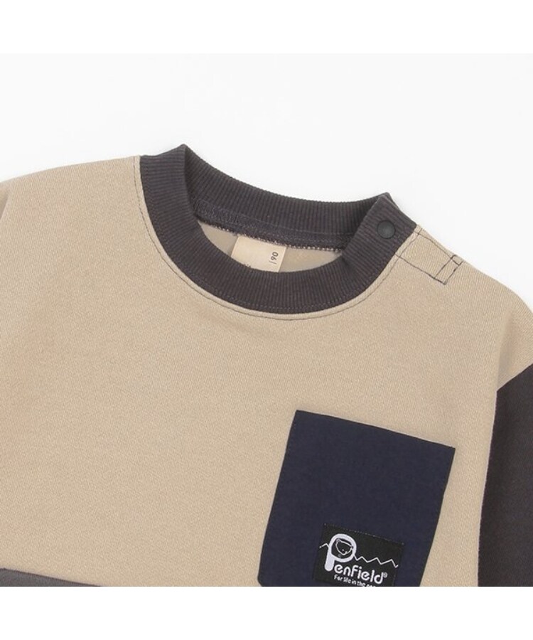 プティマイン(petit main)の【Penfield】裏起毛トレーナー2