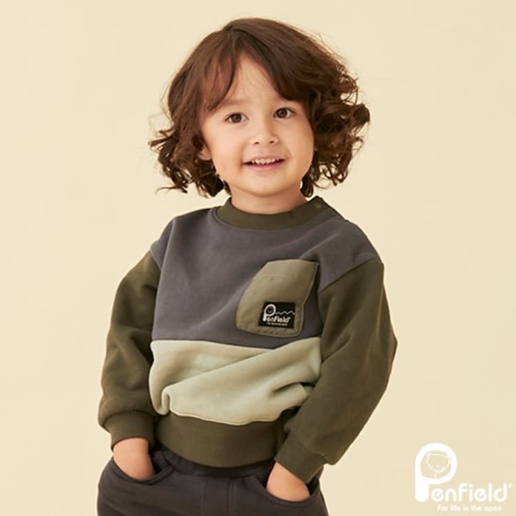 プティマイン(petit main)の【Penfield】裏起毛トレーナー スウェット・トレーナー