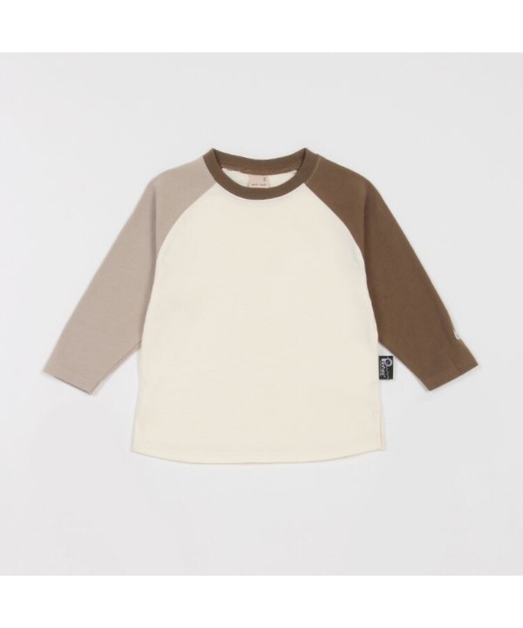プティマイン(petit main)の【PenField】ラグランTシャツ モカブラウン(142)