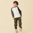 プティマイン(petit main)の【PenField】ラグランTシャツ12