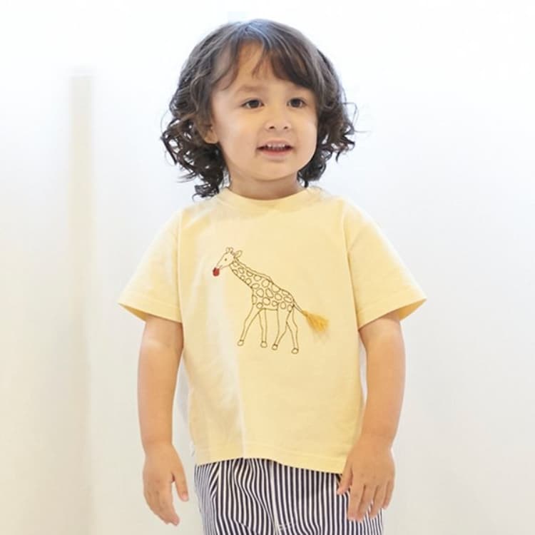 プティマイン(petit main)のステッチモチーフTシャツ Ｔシャツ