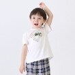 プティマイン(petit main)のステッチモチーフTシャツ ホワイト(001)