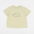プティマイン(petit main)のステッチモチーフTシャツ ライトグリーン(120)