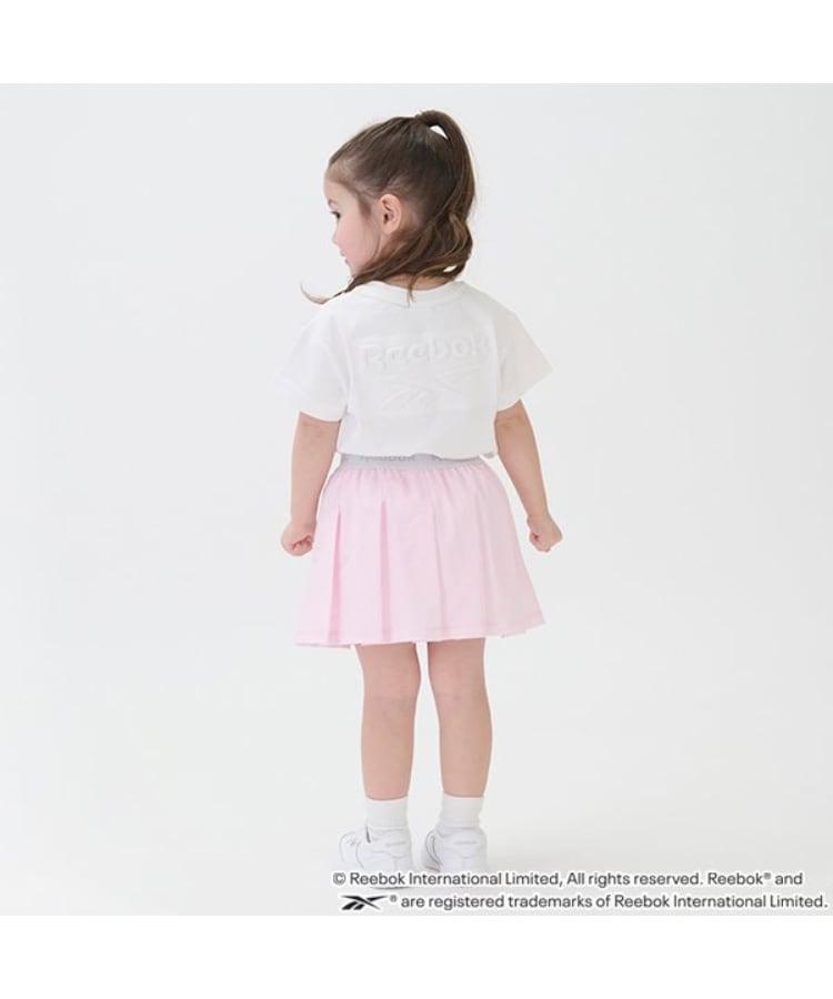 プティマイン(petit main)の【Reebok】ロゴプリーツスカパン16